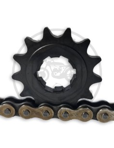 Bultaco 13D gear output pinion Large shaft ref.BU26652013