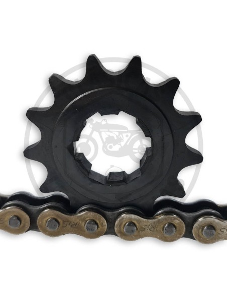 Bultaco 13D gear output pinion Large shaft ref.BU26652013
