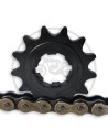 Bultaco 13D gear output pinion Large shaft ref.BU26652013