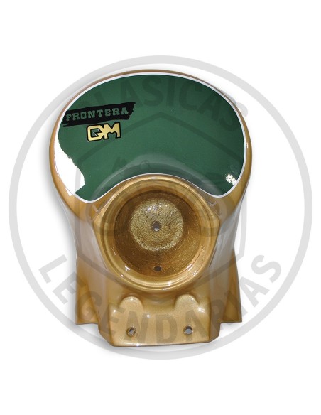 Headlight mask Bultaco border GOLD MEDAL 370 Painted Ref BU493010001