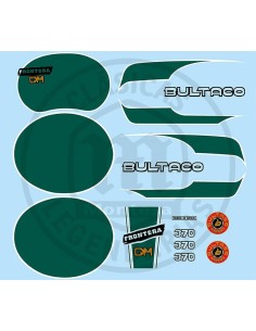 Juego adhesivos Bultaco Frontera Gold Medal 370 Ref.49320001