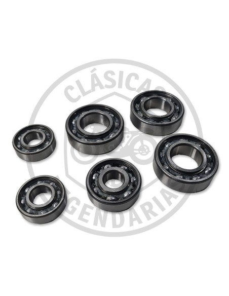 Bultaco Mercurio engine bearing kit, scraper ref.BU70010