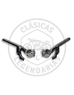 Bultaco clip-on handlebars whiplash 102 and Shrapnel 62 ref.BU801029 2