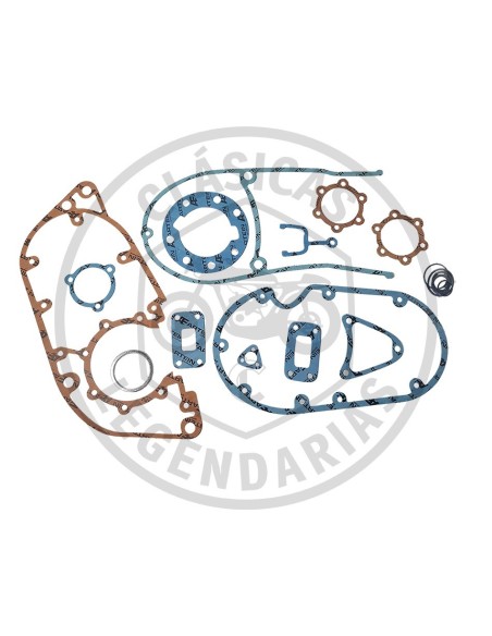 Bultaco Mercurio engine gasket kit, scraper, Campera. ref.BU8020001