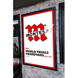 Decorative frame 60x90 Montesa World Champion ref.CU01012