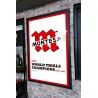 Decorative frame 60x90 Montesa World Champion ref.CU01012