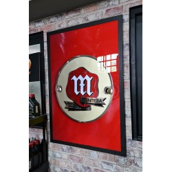 Decorative frame 60x90 classic Montesa logo ref.CU01150