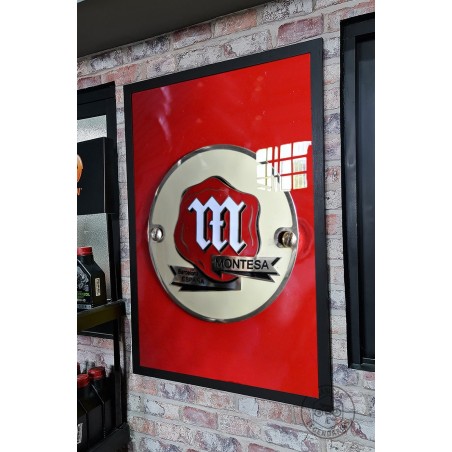 Marc decoratiu 60x90 logo clasico Montesa ref.CU01150