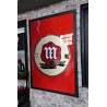 Decorative frame 60x90 classic Montesa logo ref.CU01150