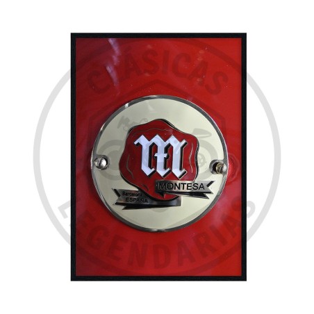 Marc decoratiu 60x90 logo clasico Montesa ref.CU01150