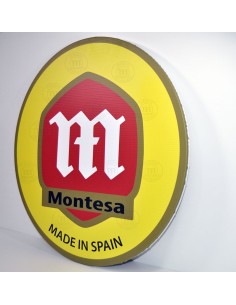 decorative round picture for wall logo MONTESA