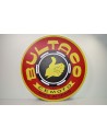 decorative round box for wall logo BULTACO