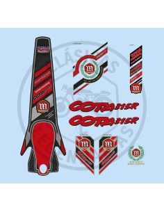 Set of adhesive anagrams Montesa Cota 315R 1999 ref.K87130NN3720