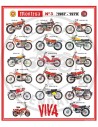 Poster motos Montesa Nº3 de 1967 a 1970 ref.MG10003