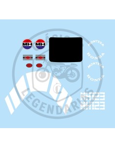 Adhesive sticker anagrams kit Montesa Cota MH123 Ref.MH123001