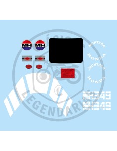 adhesive anagrams kit Montesa Cota MH349 1982 Ref.MH349001