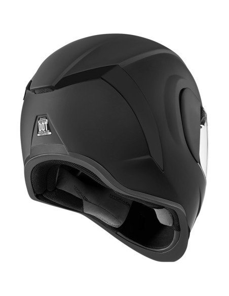 Casco ICON AFRM Negro Goma ref.PE010112096