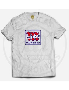 Montesa Trialsin White T-shirt, short sleeve 100% cotton