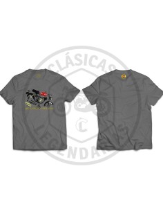Vintage motorcycle frames Montesa impala t-shirt ref.R01190