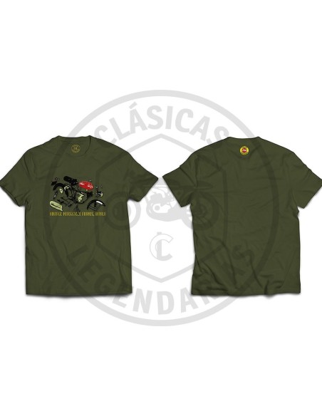 Camiseta vintage motorcycle frames Montesa impala ref.R01190