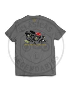 Vintage motorcycle frames Montesa impala t-shirt ref.R01190 2