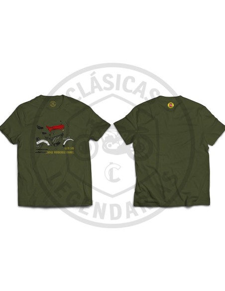 Vintage motorcycle frames Montesa Cota 348 t-shirt ref.R01191