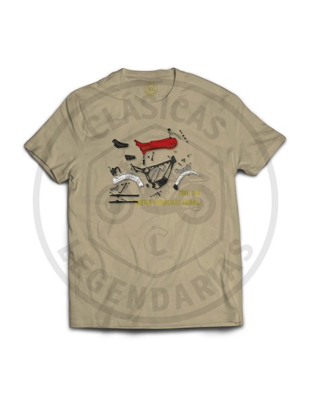 Vintage motorcycle frames Montesa Cota 348 t-shirt ref.R01191