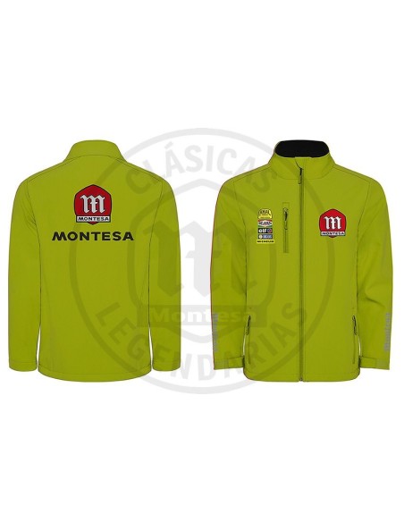 Jaqueta Softshell Montesa Rèplica amb logotips reflectants