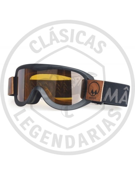 Gafas moto Marko B8 replica en negro ref.SF0402001