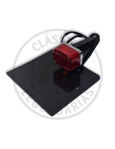 Universal square rear light with license plate ref.SF20141 2