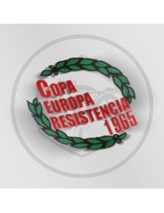 Anagrama adhesivo Copa Europa resistencia Montesa ref.AML-2051