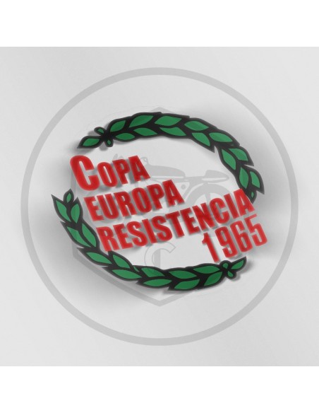 copy of Anagrama adhesiu Campiona Espanya resistència Montesa ref.AML-2052