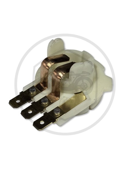 3-pole BA20D lamp socket ref. 700101