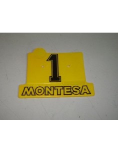 Placa portanumeros plastico cota 25 Ref 1014