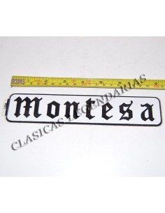 Anagrama montesa blanco y negro Ref 1049