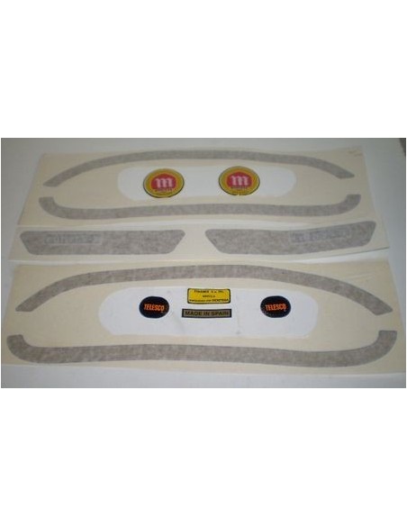 Complete set of adhesive anagrams Montesa Cota 74