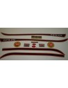Montesa motorcycle stickers for Cota 242 white