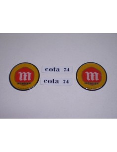 Montesa Cota 74 adhesive labels first series