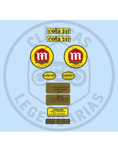 Game stickers anagrams Montesa Cota 247 Mk3