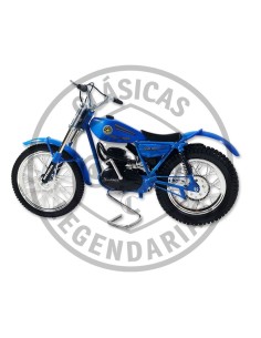 Montesa Bultaco Sherpa 198-199 blue model 1:6 scale ref.11112