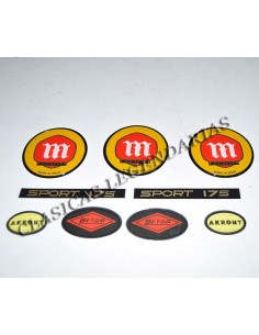 Complete set of emblems and stickers Montesa Impala Sport 2nd series