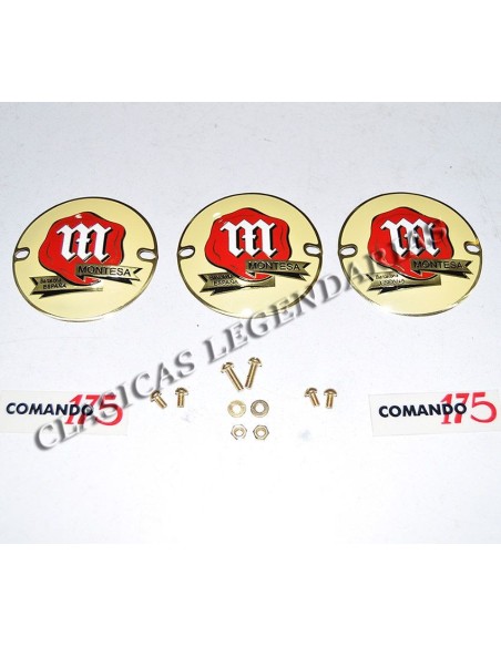 Complete kit of emblems and adhesive anagrams Montesa Impala Command