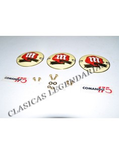 Complete kit of emblems and adhesive anagrams Montesa Impala Command 2