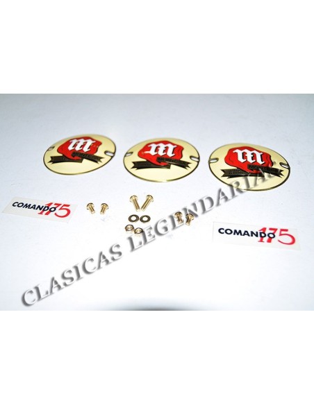 Complete kit of emblems and adhesive anagrams Montesa Impala Command