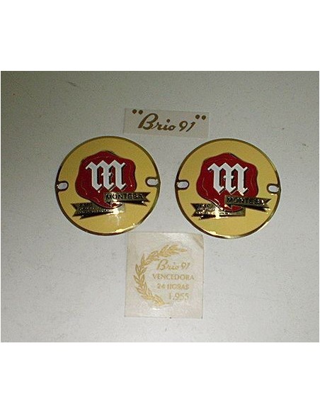 anagrams and emblems kit for Montesa Brio 90