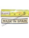 Sticker deposit Montesa made in Spain for finished in gold and black