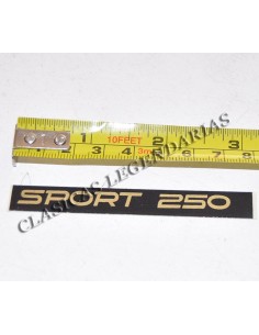adhesives or anagrams for classic Montesa Impala Sport 250 cc