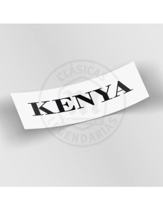 Anagram Adhesive for deposit of Montesa impala kenya, white