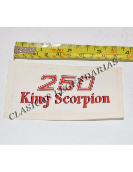 anagram or sticker classic motorcycles for Montesa King Scorpion 250
