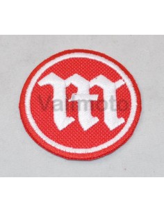 Parche bordado logo Montesa rojo pequeño Ref.128722 2